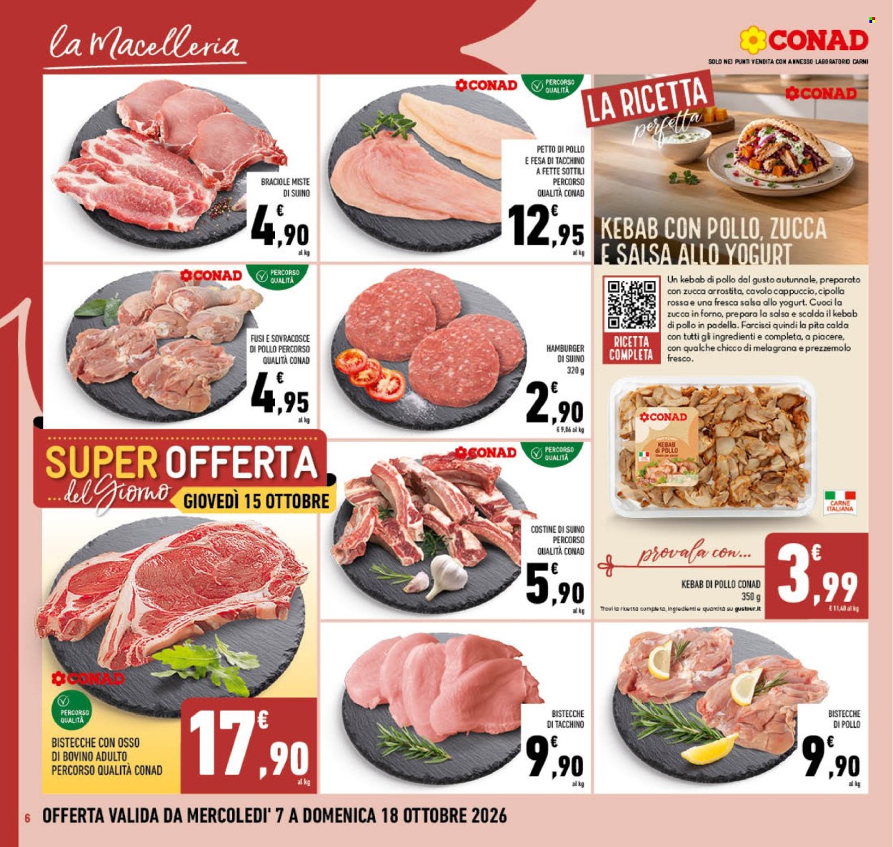 Volantino Conad - 7/10/2026 - 18/10/2026. Pagina 6