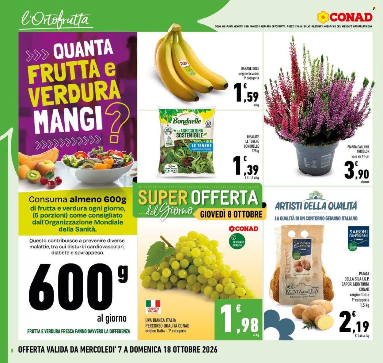 Volantino Conad - 7/10/2026 - 18/10/2026. Pagina 8