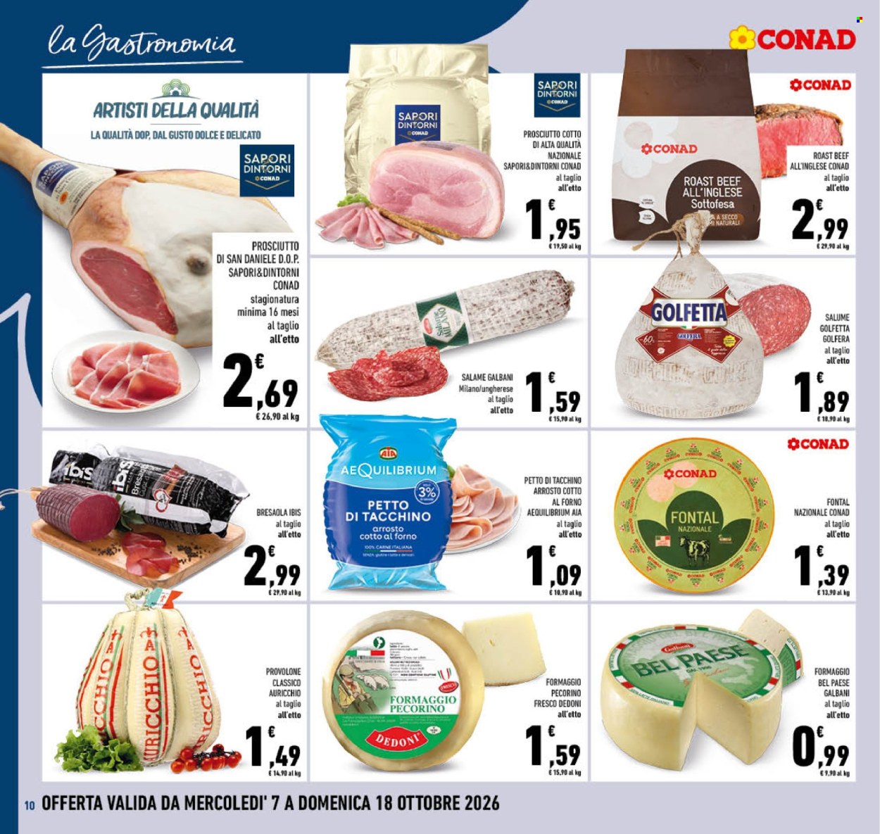 Volantino Conad - 7/10/2026 - 18/10/2026. Pagina 10