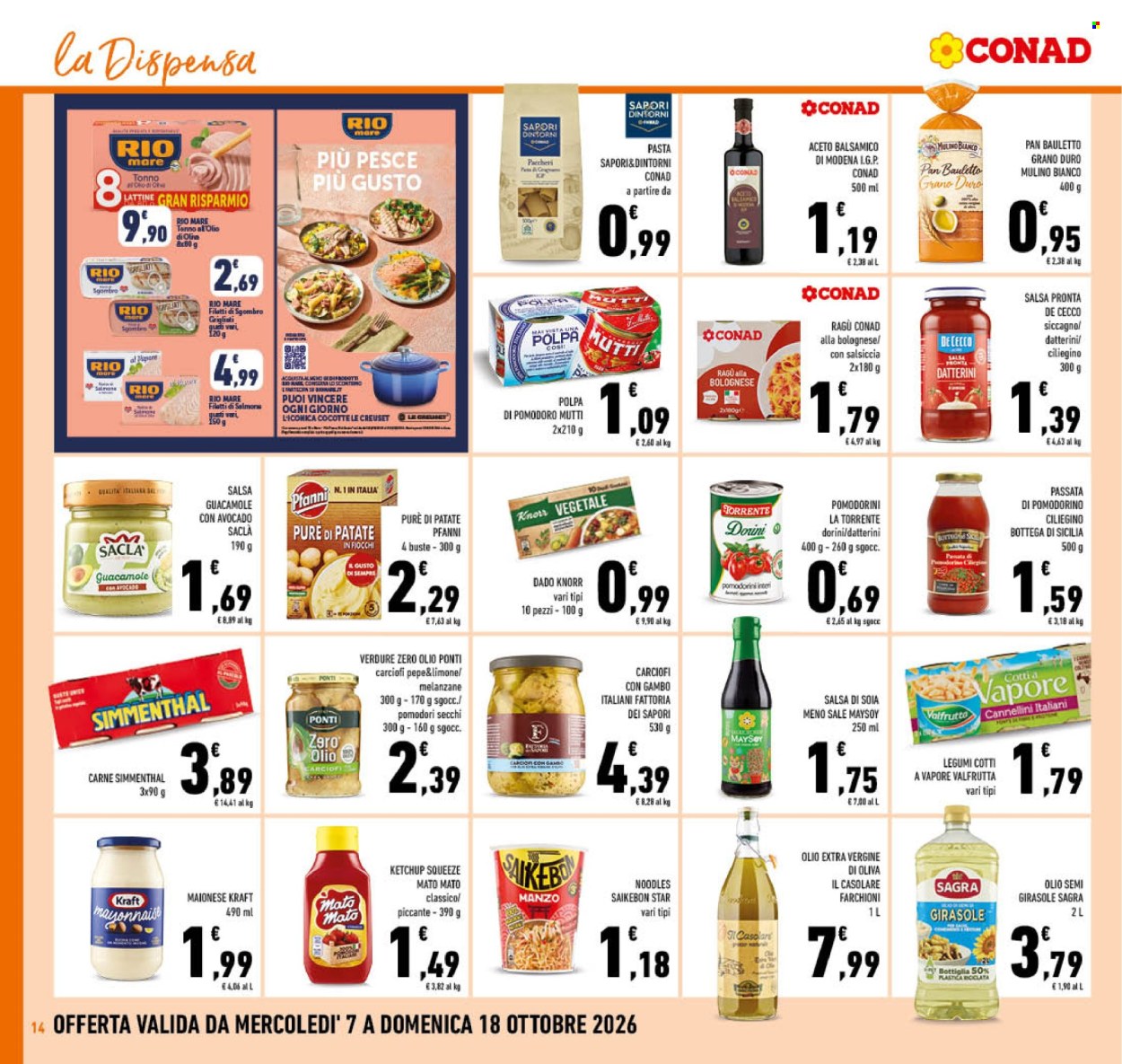 Volantino Conad - 7/10/2026 - 18/10/2026. Pagina 14
