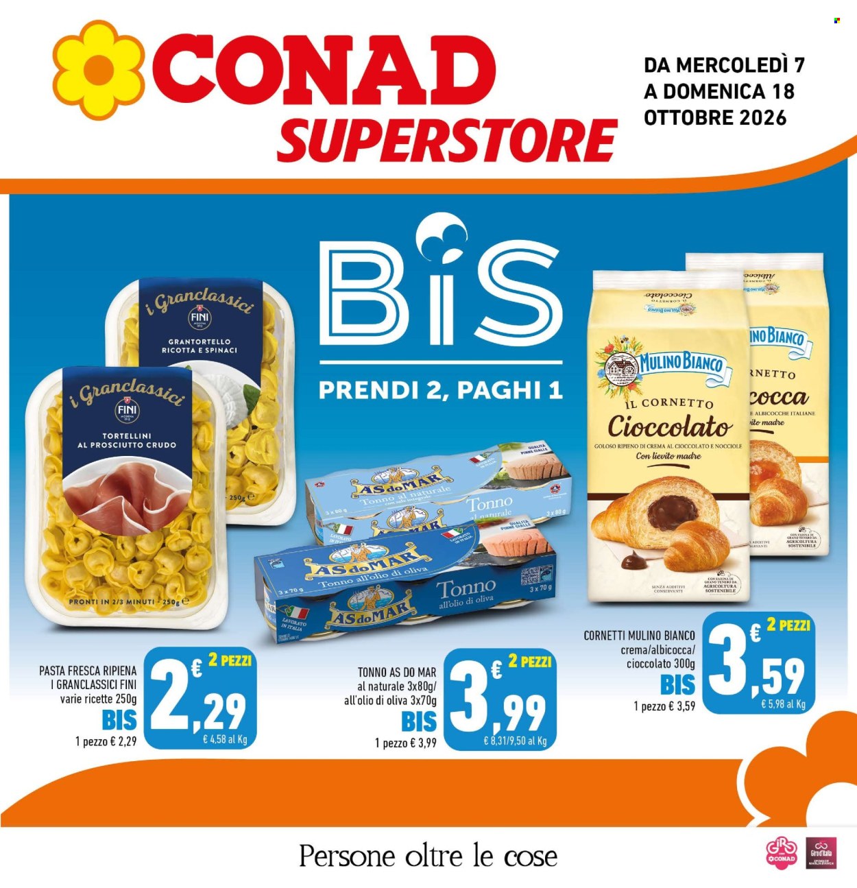 Volantino Conad Superstore - 7/10/2026 - 18/10/2026. Pagina 1