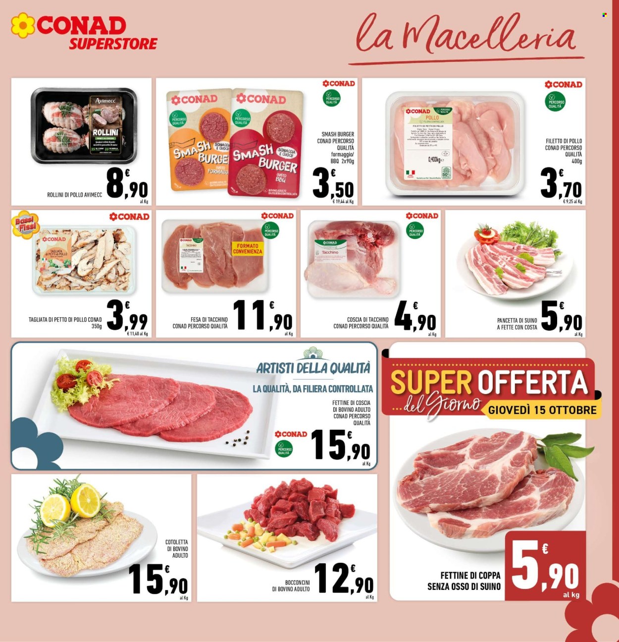 Leták Conad Superstore - 7.10.2026 - 18.10.2026. Strana 9
