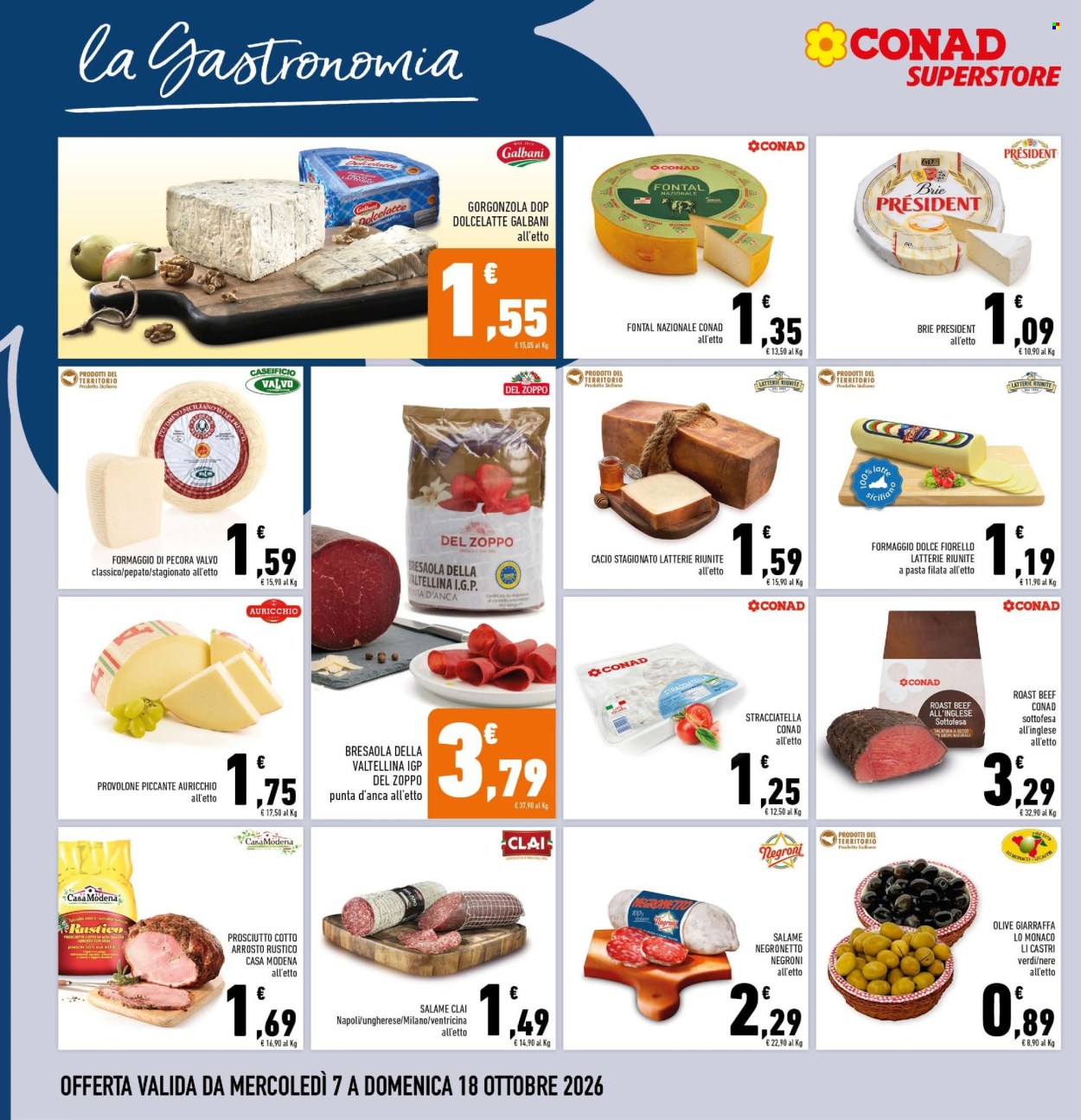 Volantino Conad Superstore - 7/10/2026 - 18/10/2026. Pagina 10