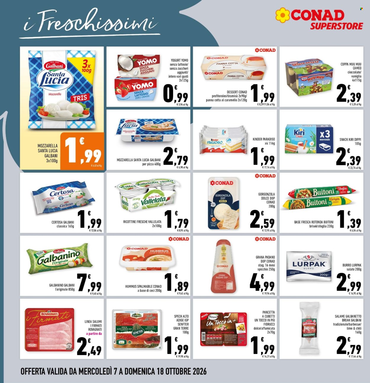 Volantino Conad Superstore - 7/10/2026 - 18/10/2026. Pagina 12
