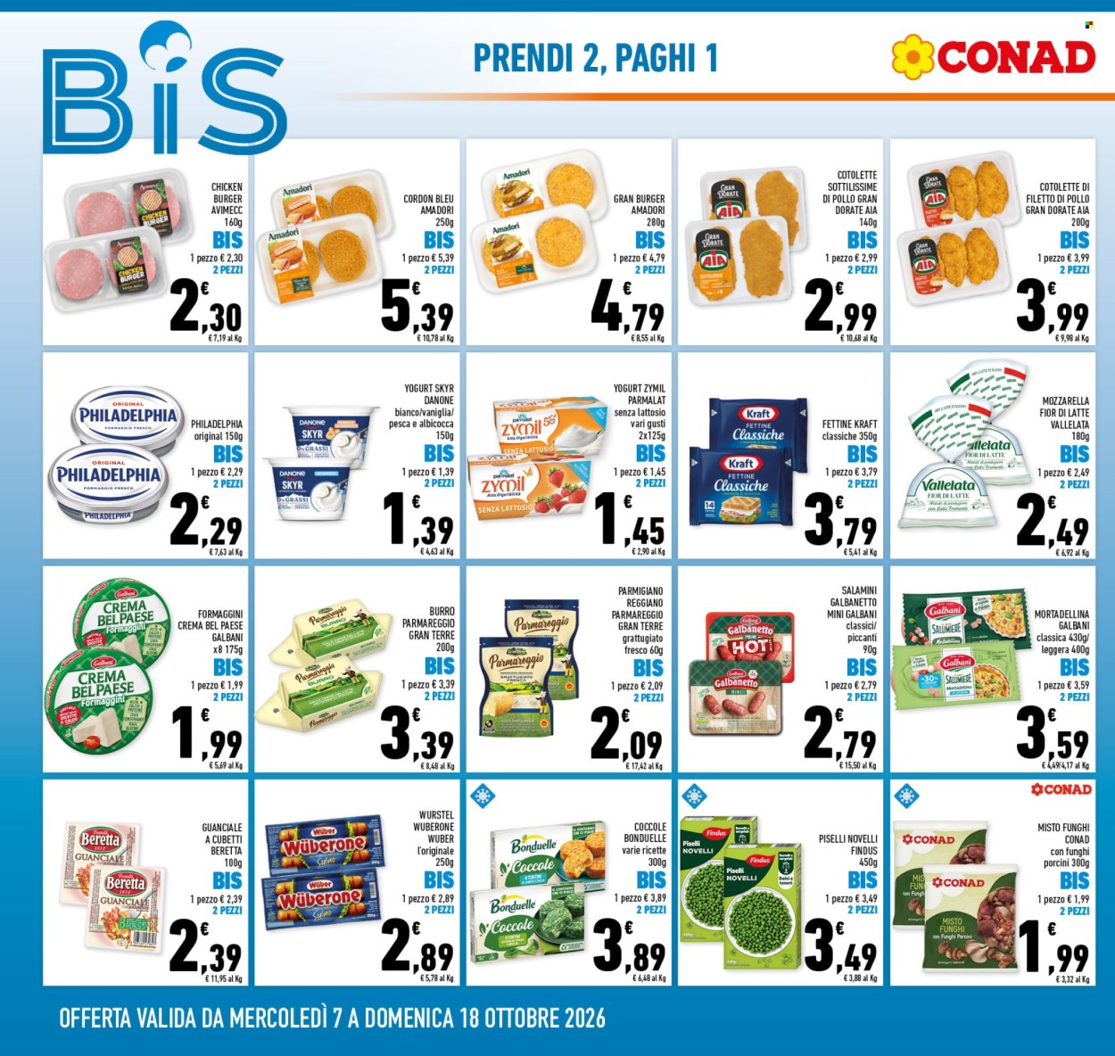 Volantino Conad - 7/10/2026 - 18/10/2026. Pagina 2