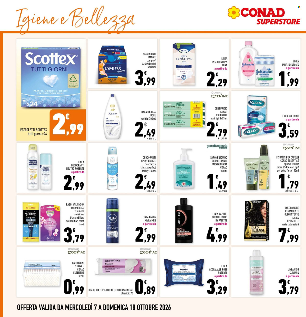 Volantino Conad Superstore - 7/10/2026 - 18/10/2026. Pagina 30
