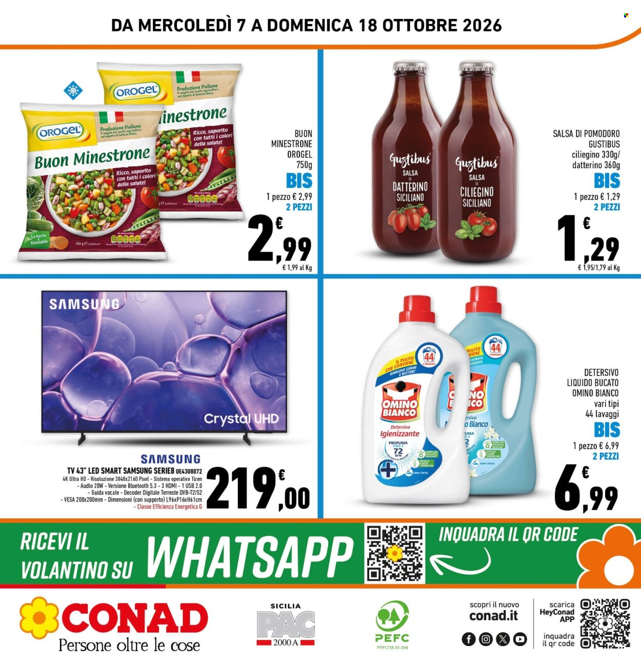 Leták Conad Superstore - 7.10.2026 - 18.10.2026. Strana 32