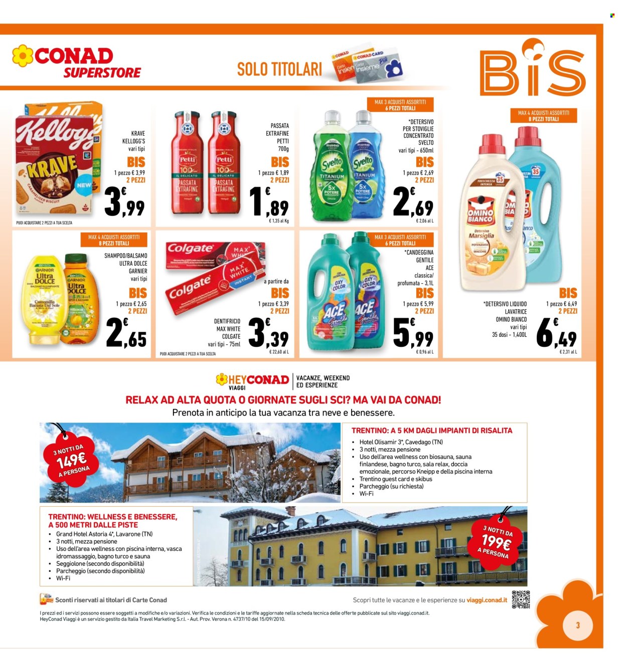 Leták Conad Superstore - 7.10.2026 - 18.10.2026. Strana 3