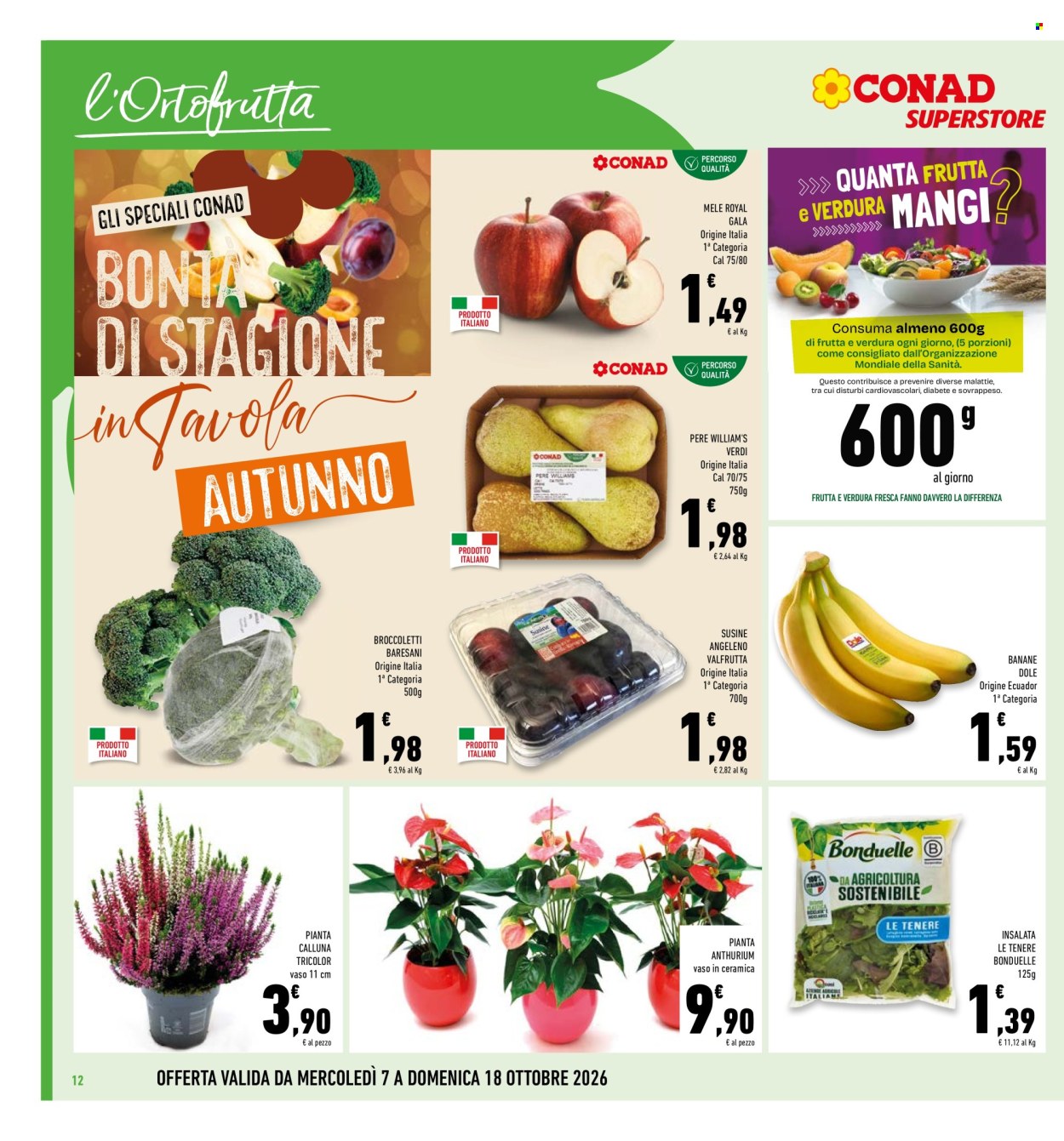 Leták Conad Superstore - 7.10.2026 - 18.10.2026. Strana 12