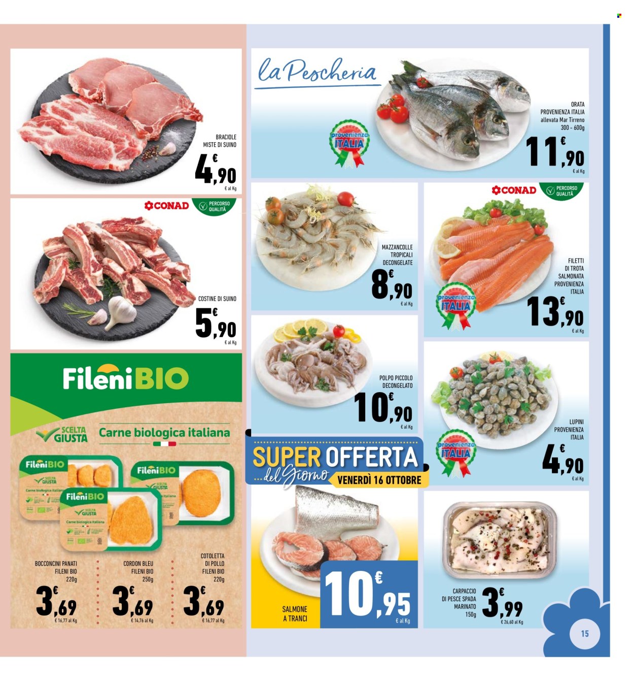 Leták Conad Superstore - 7.10.2026 - 18.10.2026. Strana 15