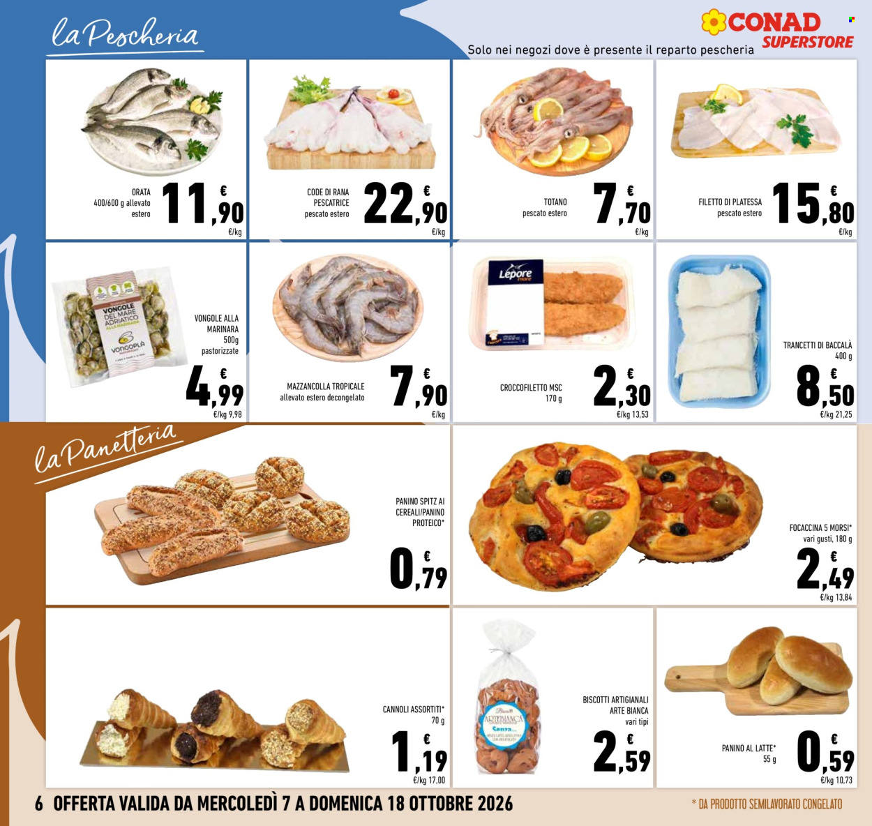 Volantino Conad Superstore - 7/10/2026 - 18/10/2026. Pagina 6