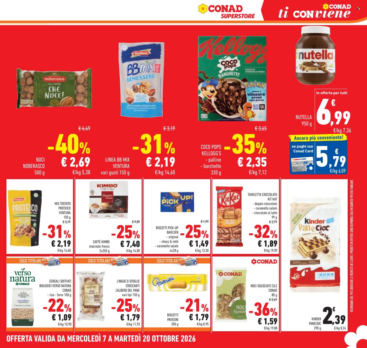 Leták Conad Superstore - 7.10.2026 - 20.10.2026. Strana 35