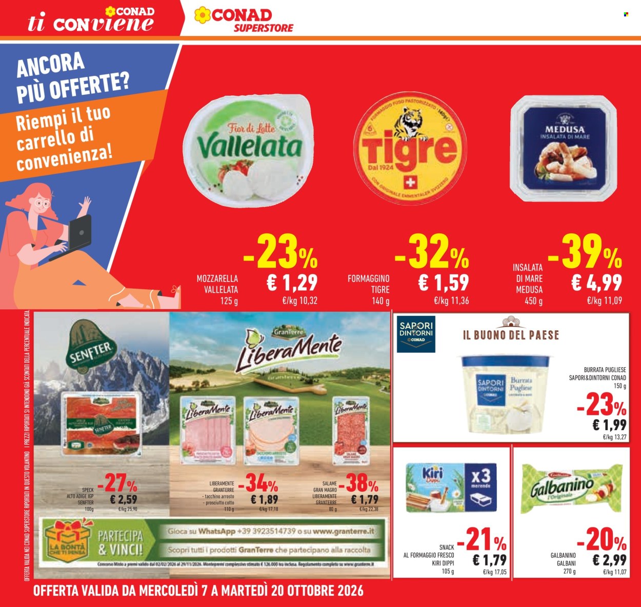 Leták Conad Superstore - 7.10.2026 - 20.10.2026. Strana 44