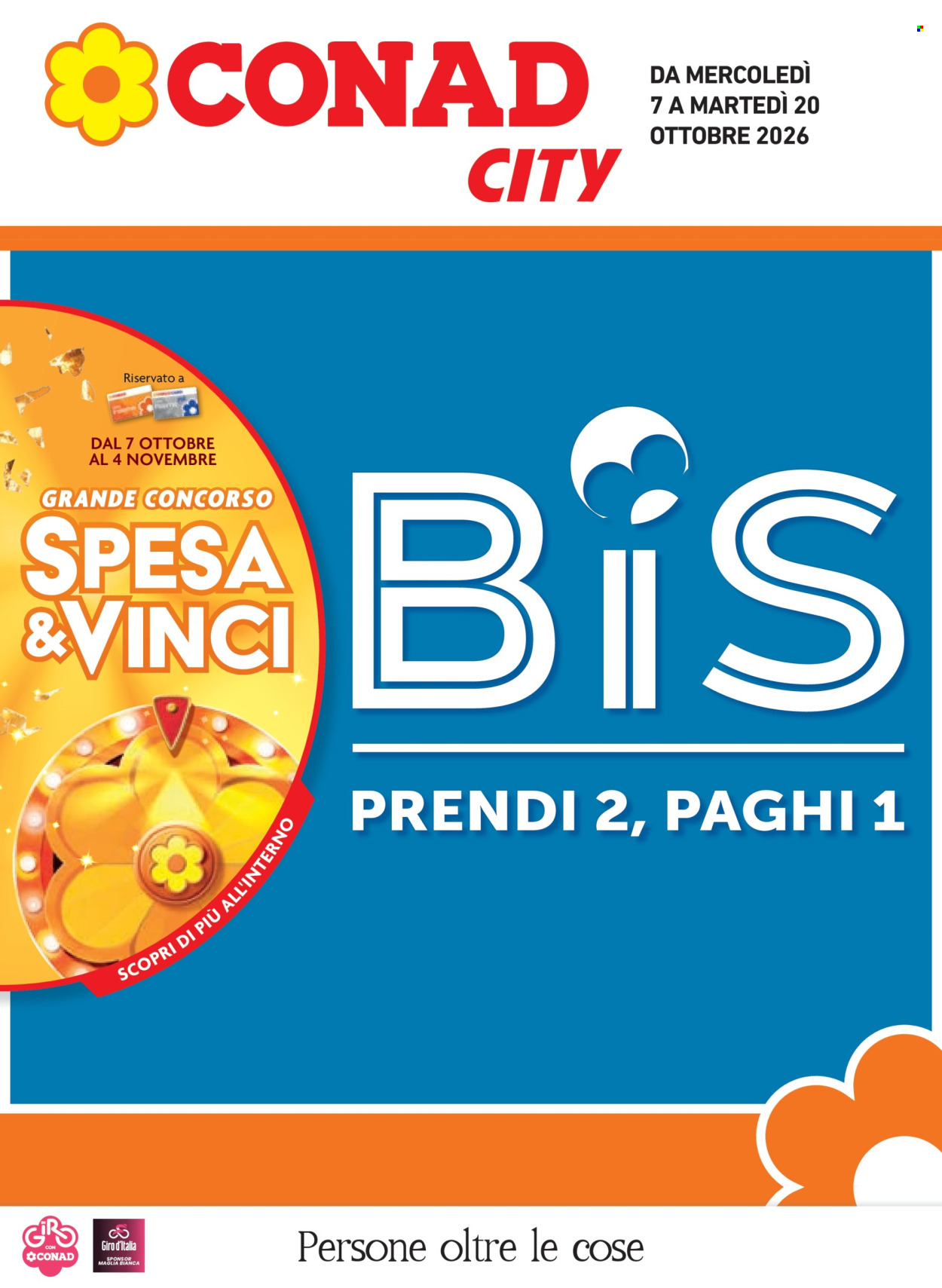 Volantino Conad - 7/10/2026 - 20/10/2026. Pagina 1