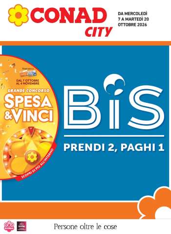 Volantino Conad - 7/10/2026 - 20/10/2026.