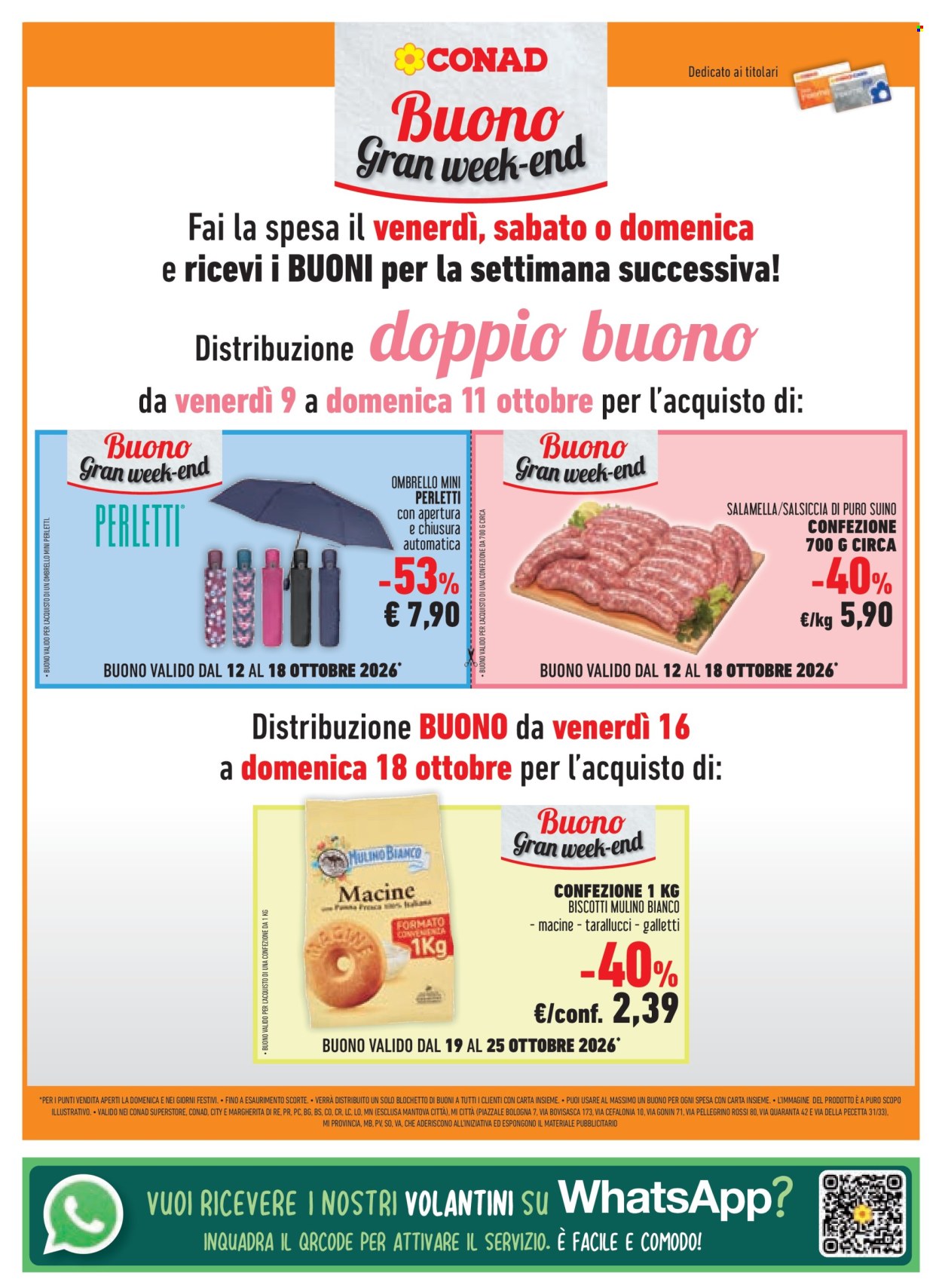 Leták Margherita Conad - 7.10.2026 - 20.10.2026. Strana 28