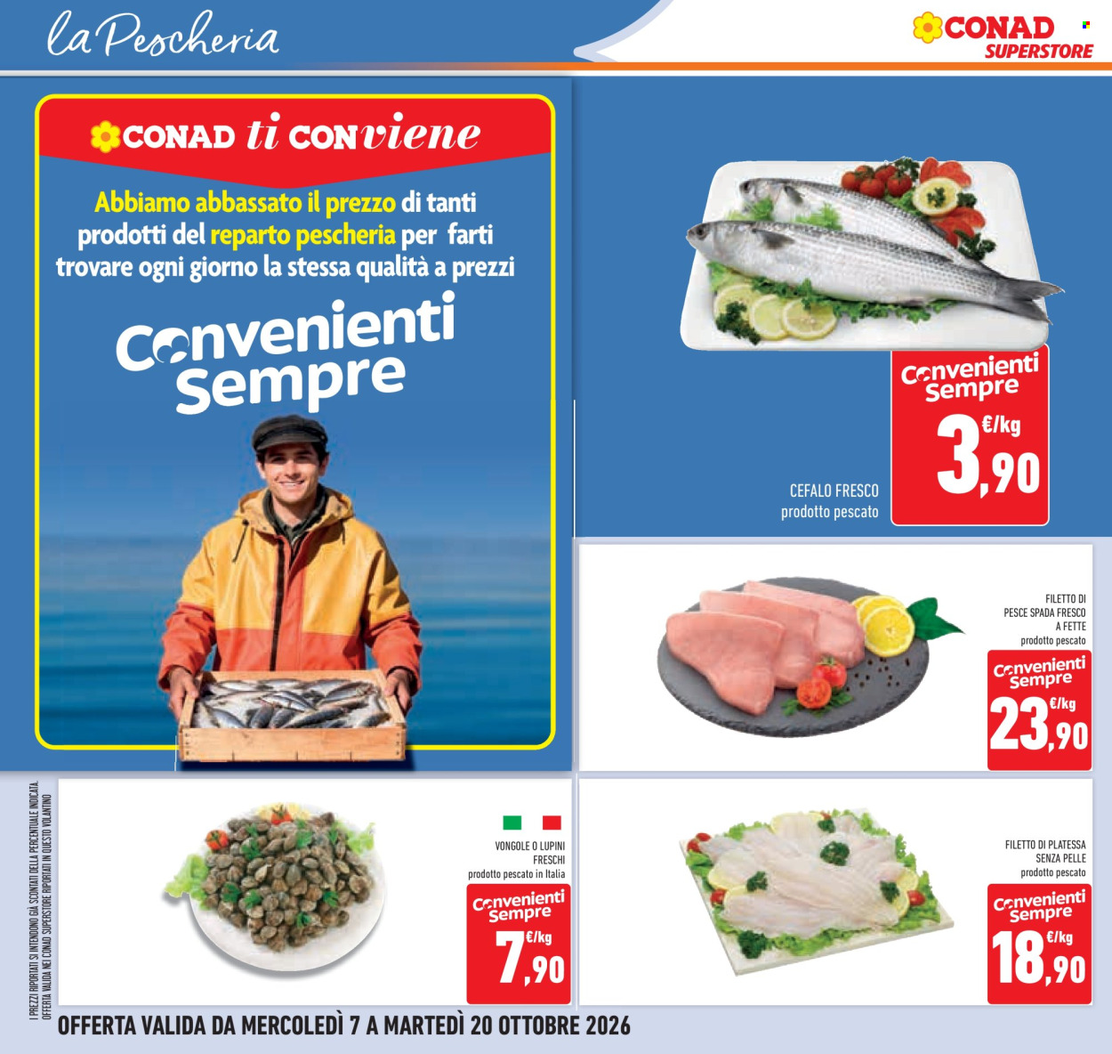 Leták Conad Superstore - 7.10.2026 - 20.10.2026. Strana 26
