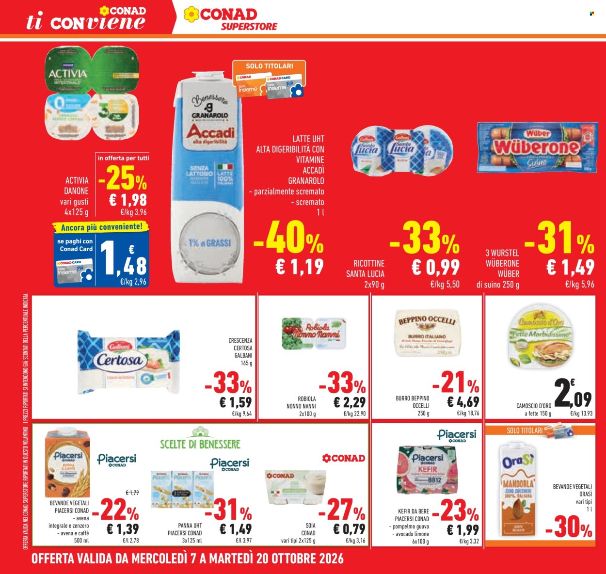 Volantino Conad Superstore - 7/10/2026 - 20/10/2026. Pagina 28