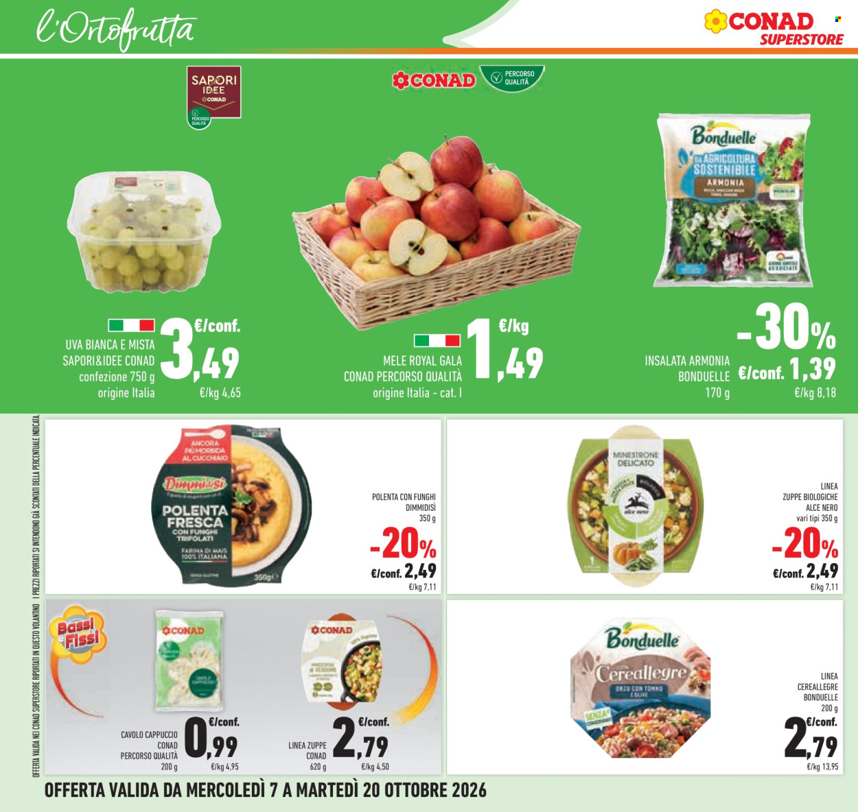 Volantino Conad Superstore - 7/10/2026 - 20/10/2026. Pagina 20