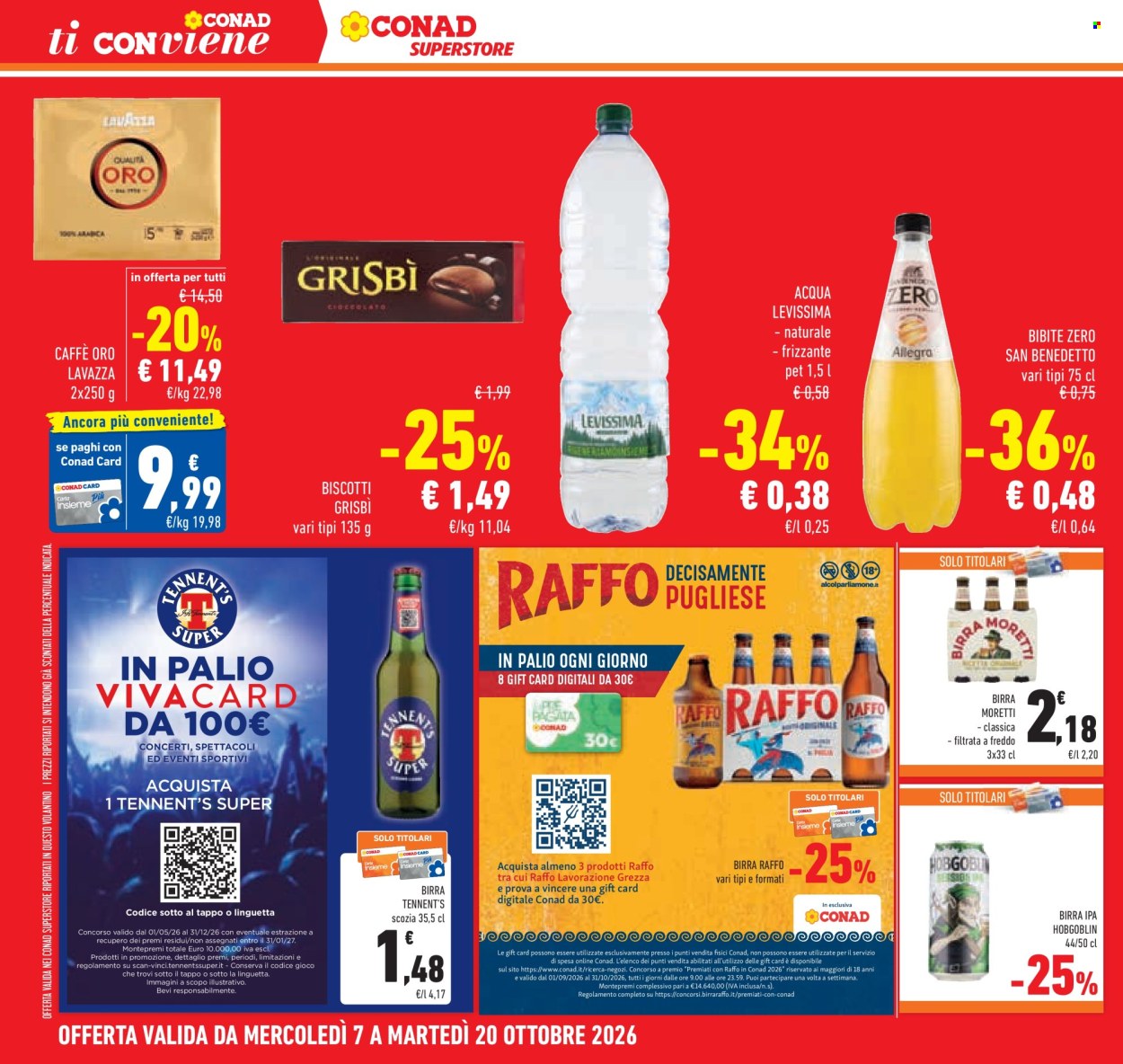 Leták Conad Superstore - 7.10.2026 - 20.10.2026. Strana 36
