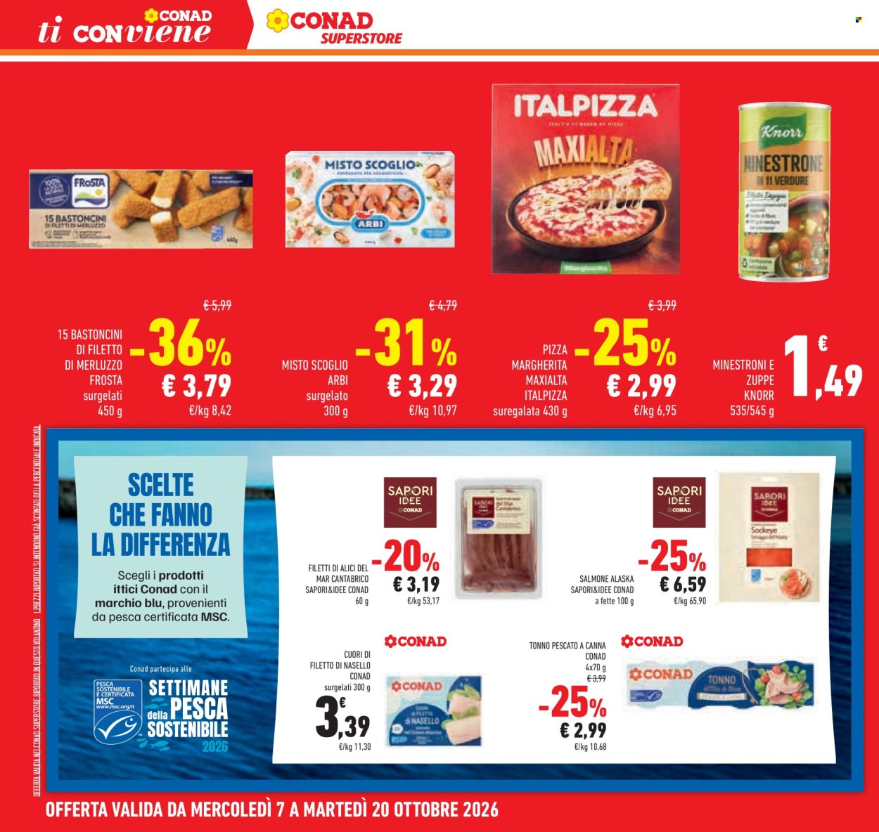 Volantino Conad Superstore - 7/10/2026 - 20/10/2026. Pagina 46