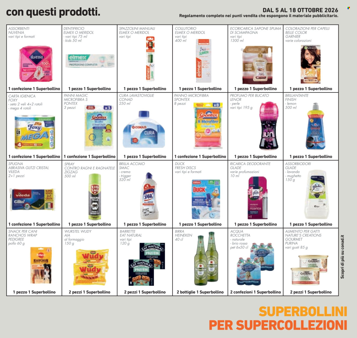 Leták Conad Superstore - 7.10.2026 - 20.10.2026. Strana 55