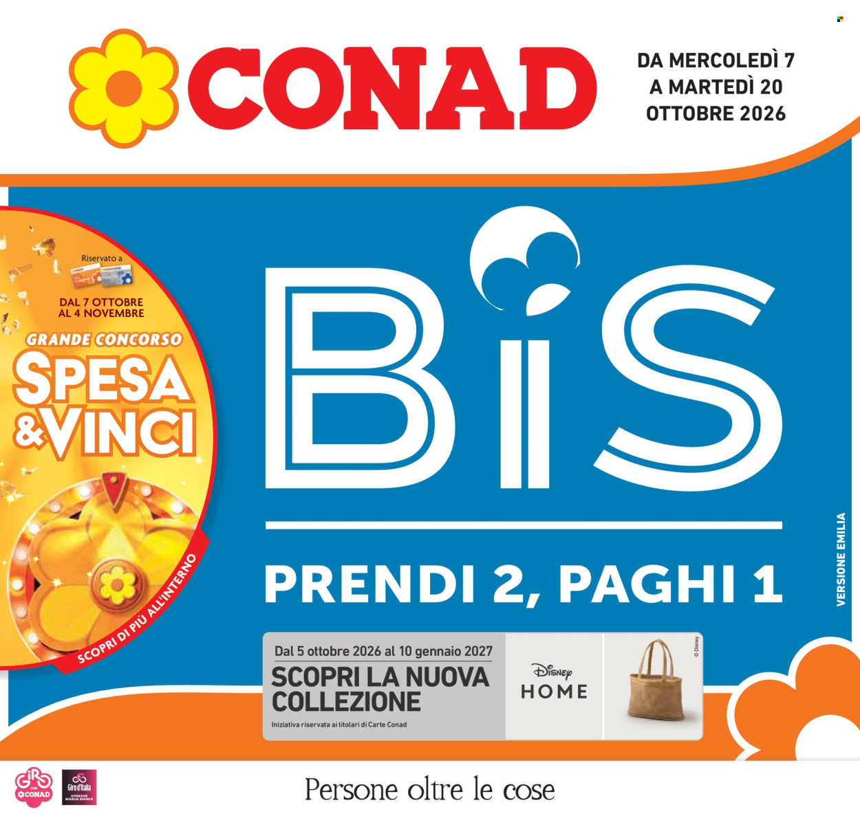 Volantino Conad - 7/10/2026 - 20/10/2026. Pagina 1