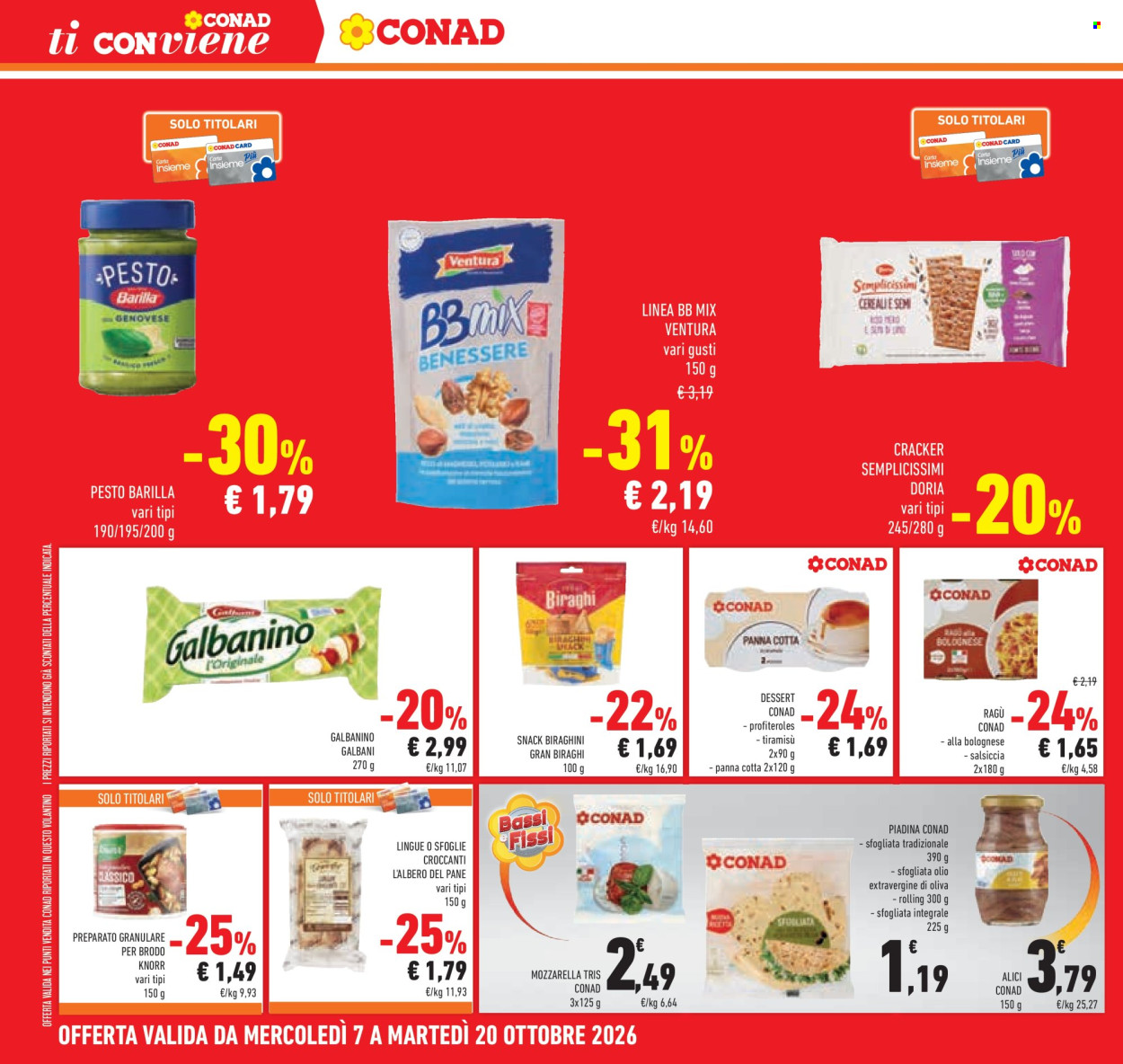 Volantino Conad - 7/10/2026 - 20/10/2026. Pagina 38