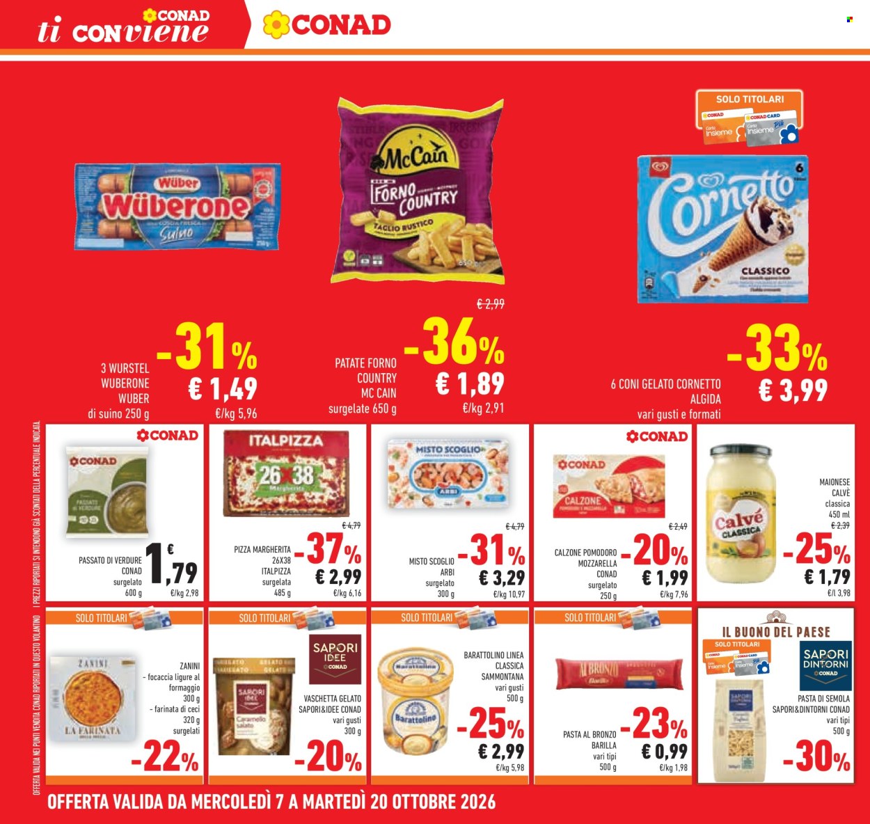 Leták Conad - 7.10.2026 - 20.10.2026. Strana 32