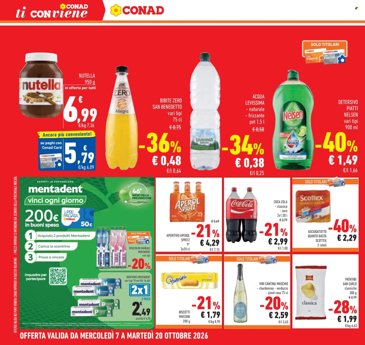 Volantino Conad - 7/10/2026 - 20/10/2026. Pagina 34