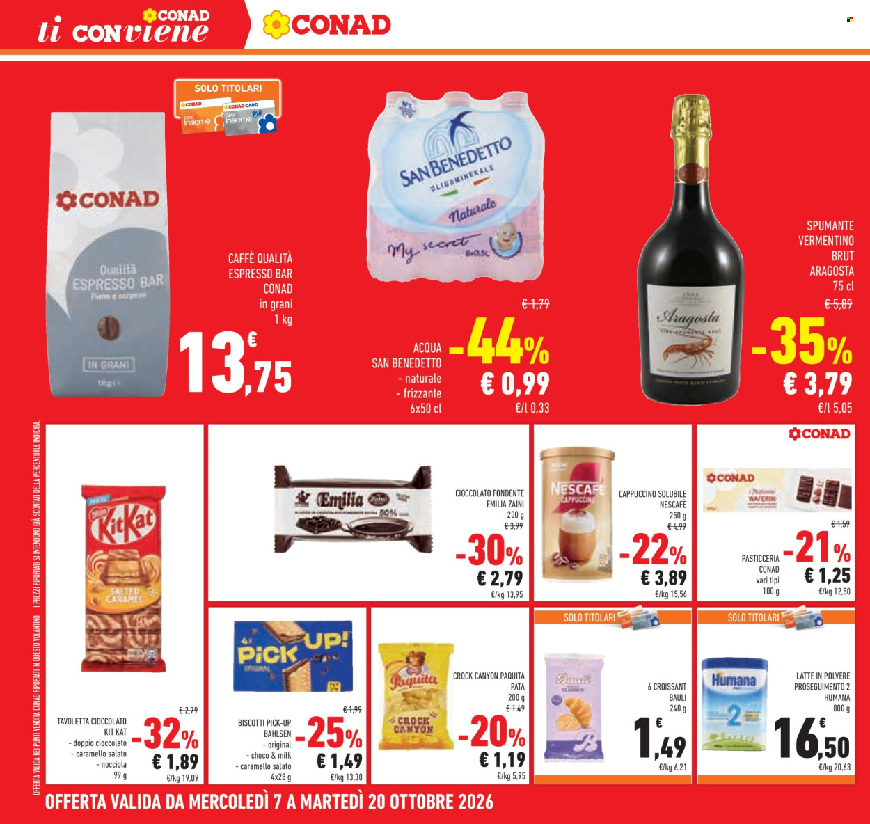 Volantino Conad - 7/10/2026 - 20/10/2026. Pagina 42