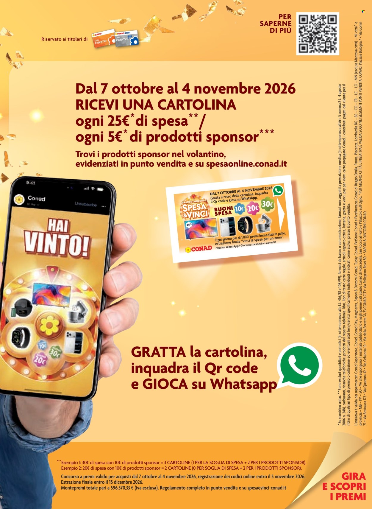 Volantino Margherita Conad - 7/10/2026 - 20/10/2026. Pagina 3