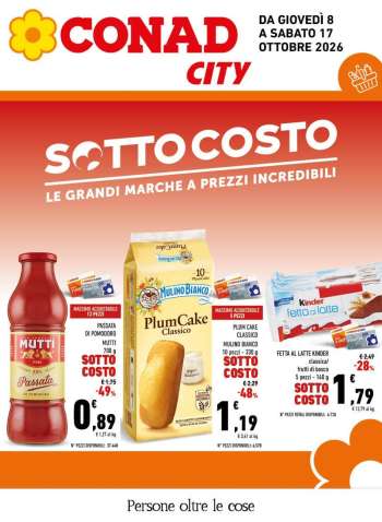 Volantino Conad - 8/10/2026 - 17/10/2026.