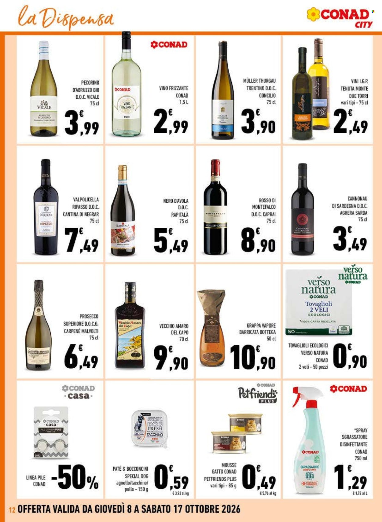 Volantino Conad - 8/10/2026 - 17/10/2026. Pagina 12