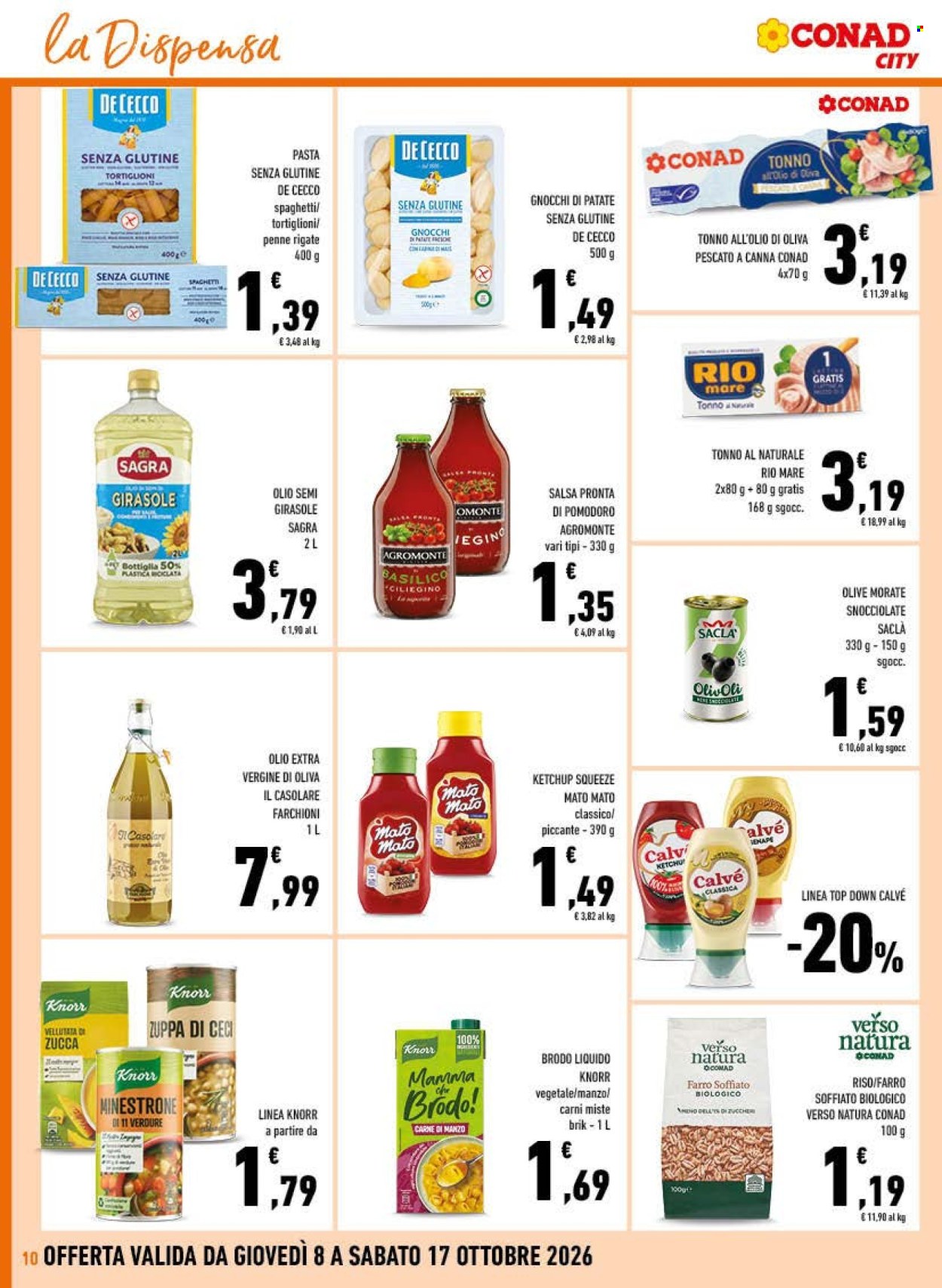 Leták Conad - 8.10.2026 - 17.10.2026. Strana 10