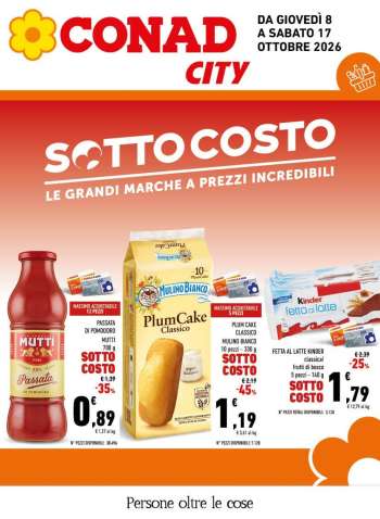 Volantino Conad - 8/10/2026 - 17/10/2026.
