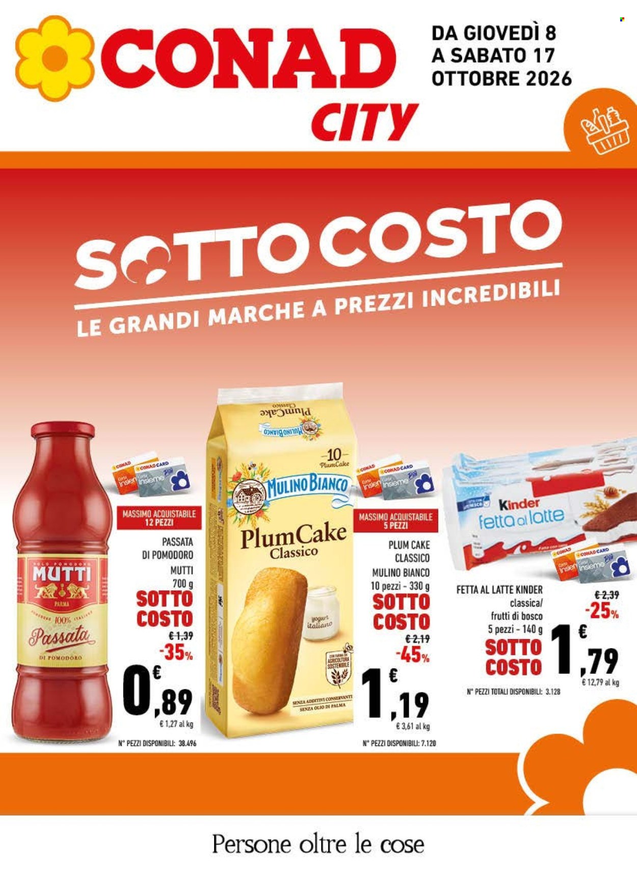 Leták Conad - 8.10.2026 - 17.10.2026. Strana 1