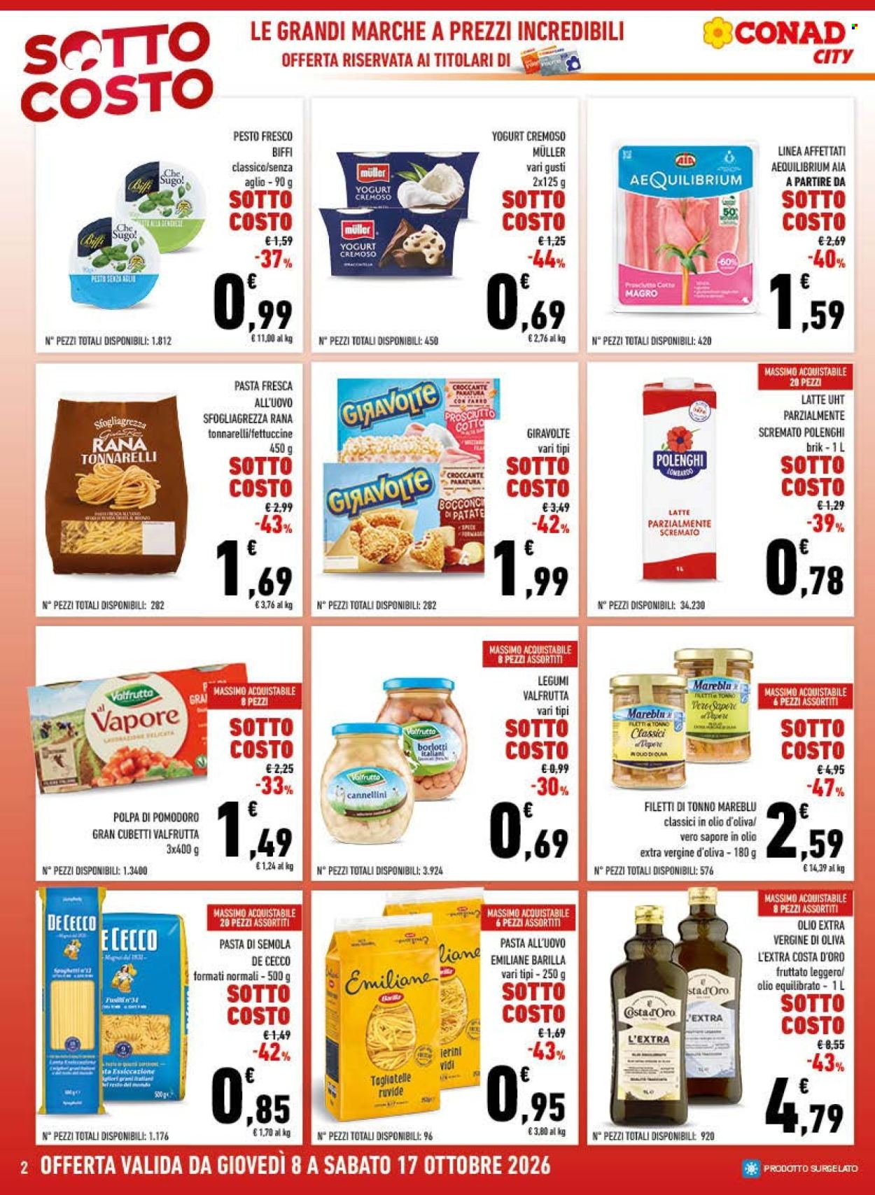 Leták Conad - 8.10.2026 - 17.10.2026. Strana 2