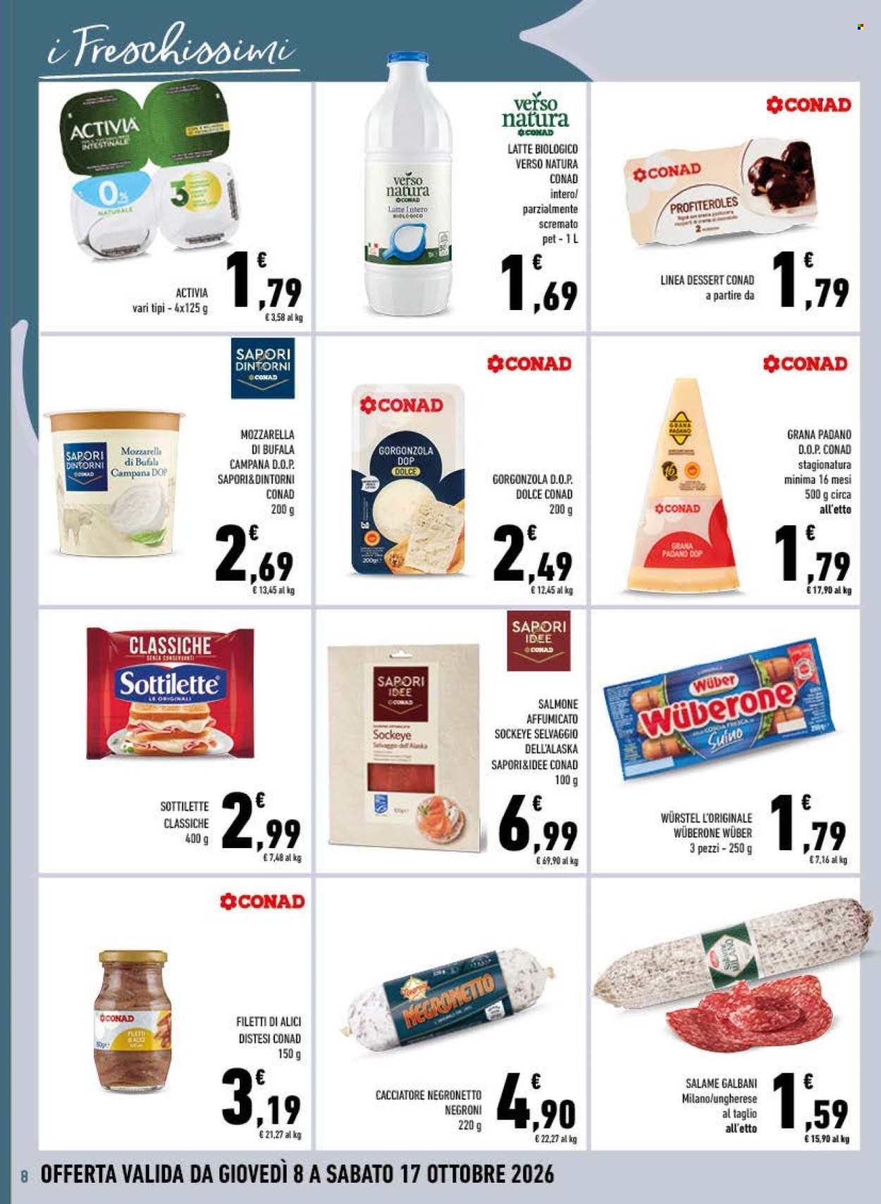 Volantino Conad - 8/10/2026 - 17/10/2026. Pagina 8