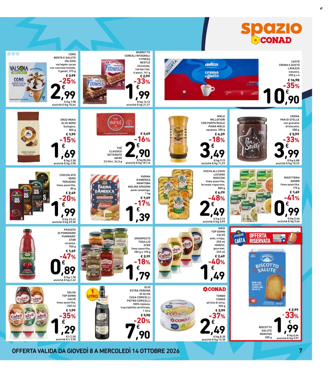 Leták Spazio Conad - 8.10.2026 - 14.10.2026. Strana 7