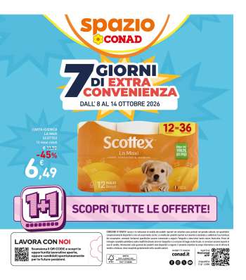 Volantino Spazio Conad - 8/10/2026 - 14/10/2026.