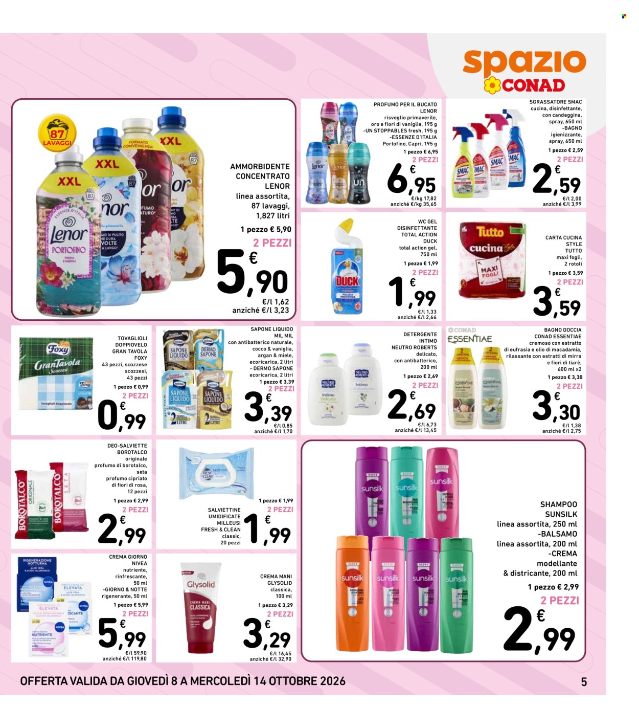 Volantino Spazio Conad - 8/10/2026 - 14/10/2026. Pagina 5