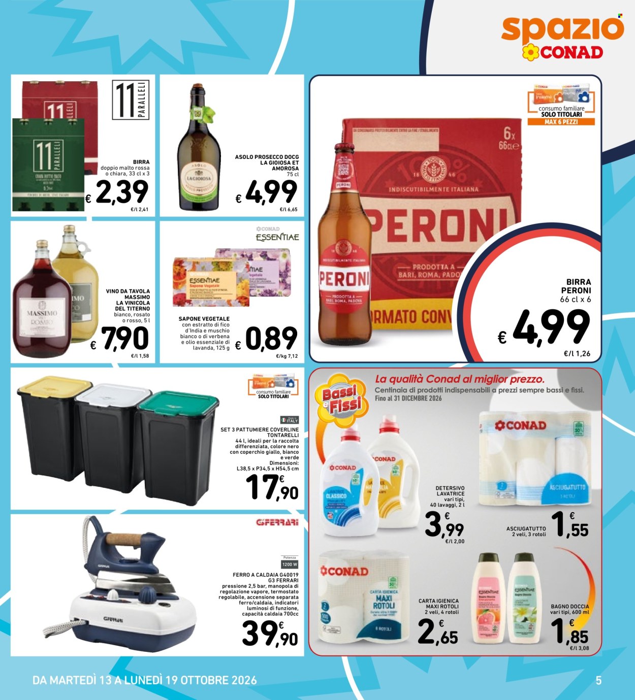 Leták Spazio Conad - 13.10.2026 - 19.10.2026. Strana 5
