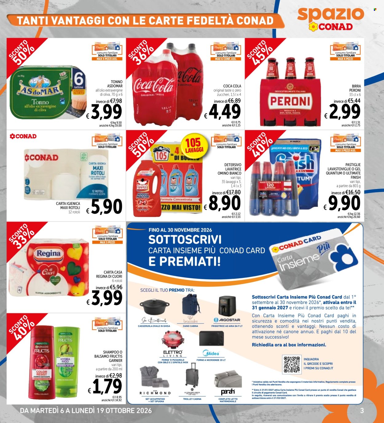 Leták Spazio Conad - 6.10.2026 - 19.10.2026. Strana 3