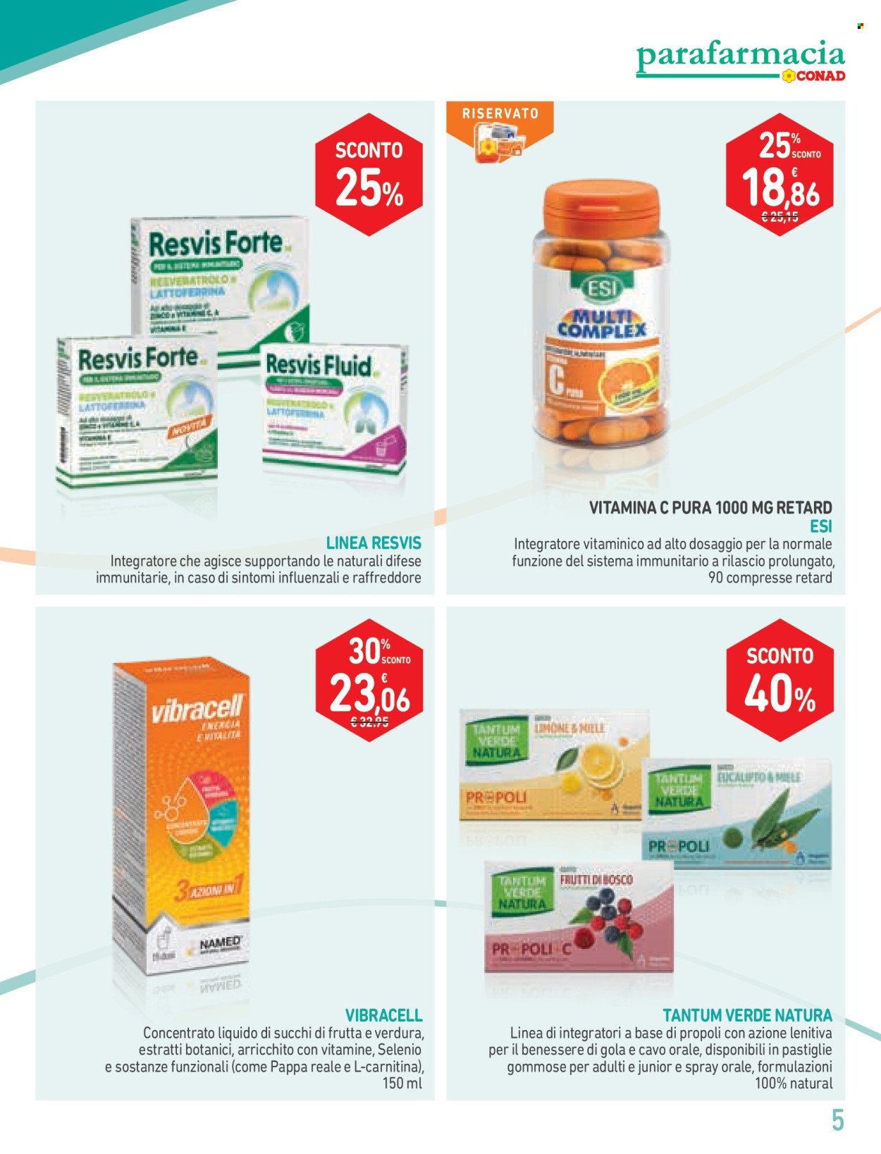 Volantino Parafarmacia Conad - 2/10/2026 - 4/11/2026. Pagina 5