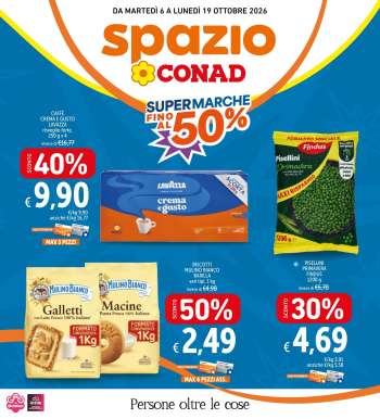 Volantino Spazio Conad - 6/10/2026 - 19/10/2026.