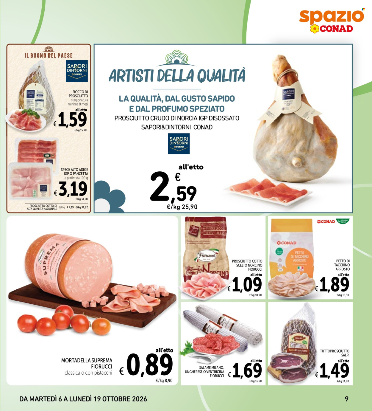 Volantino Spazio Conad - 6/10/2026 - 19/10/2026. Pagina 9
