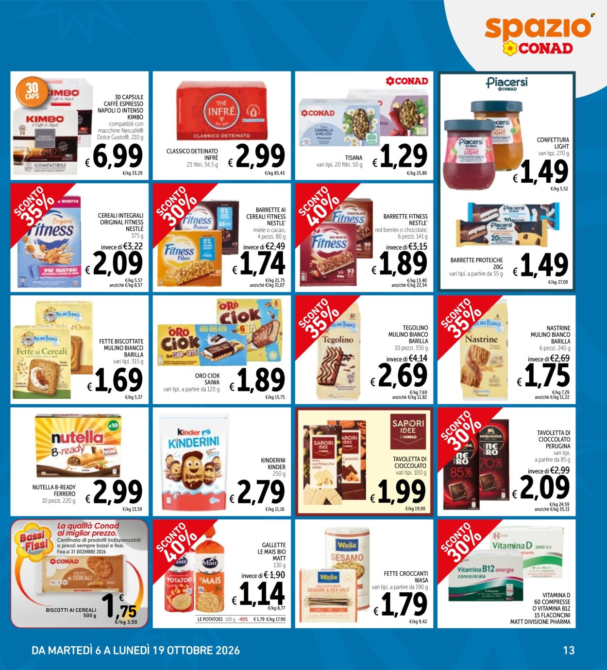 Volantino Spazio Conad - 6/10/2026 - 19/10/2026. Pagina 13