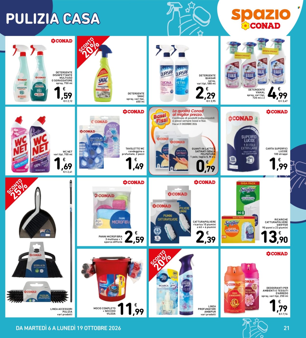 Leták Spazio Conad - 6.10.2026 - 19.10.2026. Strana 21
