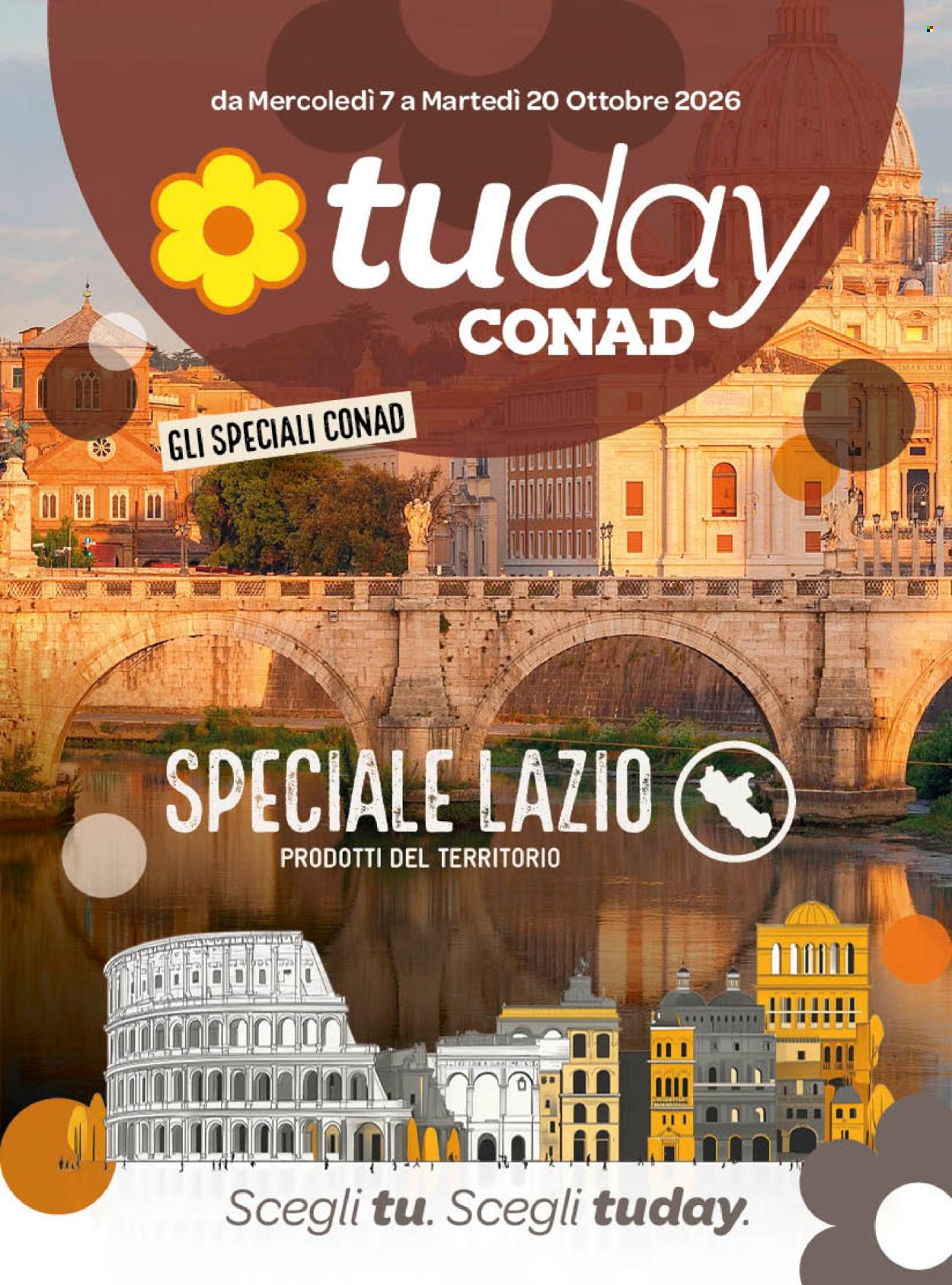 Volantino TuDay Conad - 7/10/2026 - 20/10/2026. Pagina 1